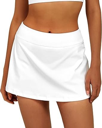 61hw6lHLljL._AC_SX342_.jpg Women Tennis Skirt Golf Skorts Athletic High Waisted with Pockets Inner Shorts Sport Workout Pleated Pickleball