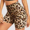 S0983b096ac8a48529eed0d9295890c0eD.webp Fashion Leopard Print Women Shorts Casual Snake Print Fitness Short For Lady Women High Waist Casual Biker short femme