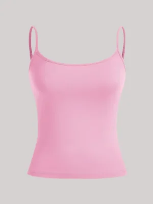 S0e808f3f60f046b2b86dfc4e4c83bfdeM.webp Summer New Style Elegant And Simple Easy-Matching Pink Camisole Women's Fashion Sexy Backless Top