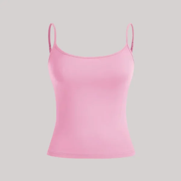 S0e808f3f60f046b2b86dfc4e4c83bfdeM.webp Summer New Style Elegant And Simple Easy-Matching Pink Camisole Women's Fashion Sexy Backless Top