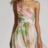 S1ca6211aadc64b5e9b8b529b2e2ccbd0D.webp Elegant Women's Dress Sexy One-Shoulder Tie-Dye Party Dress Fashion Sleeveless Printed High Waist Large Hem Skirt Maxi Dress