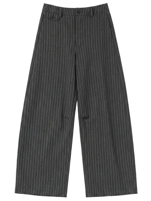 S26328043b00a4163beaa4ec64d0811b4I.webp CHIC VEN New Fashion Women Trousers Loose Casual Herringbone Office Ladies Wide Leg TR Suit Pants Side Pocket Spring Summer 2026