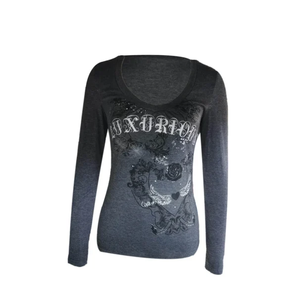 S3fb336ec2ad74afe95688616ccee3fcdB.webp Women Autumn Fairy Grunge T-shirts Tops Y2K Long Sleeve Vintage Graphic Shirts E-Girls Aesthetic Tees Gothic Clothes Streetwear