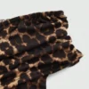 S4f0f7fce0a1c4dbcaa7efb112a77b3ffA.webp Ladies Leopard Print Ruffle Shoulder T-Shirt Casual Short Style Top for Daily Holiday Vacation Outdoor Activities