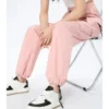 S57ea344edcb144fbac67375168c3e920l.webp Big Size Female High Street Cargo Pants Lady Baggy High Waist Straight Leg Trousers Girls Classic Fashion Drawstring Pants