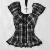 S5d56d4de2abb4d568093cdbf985bdd7eB.webp Y2K Gothic style aesthetic tops square neck womens style retro Harajuku fashion casual fairy style sweet and cute emotional girl