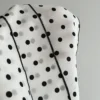 S5d824d0692104fe8ac050f6856b5e0acz.webp French-Style Retro Lace Patchwork Color-Blocked Bow Polka Dot Camisole Sweet Youthful Stylish Slimming Vacation High-End Top for Women Women's Clothing