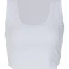 S61aa6fdec7144c0faeb6c8d92d4801b5n.webp Ribbed Square Neck White Sexy Slim Y2K Crop Tank Top Summer Women Goth Clothes Streetwear Vacation Casual