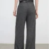S6be058a914364fad8ccdbd88856997b9Z.webp CHIC VEN New Fashion Women Trousers Loose Casual Herringbone Office Ladies Wide Leg TR Suit Pants Side Pocket Spring Summer 2026