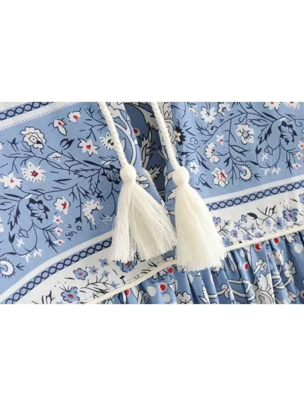 S7ea9b401fa7848569302ee65afcb14e5x.webp Vintage Chic Women Tie Neck Long Sleeve Floral Porcelain Print Beach Bohemian Maxi Dresses Ladies Rayon Cotton Boho Dress Robe