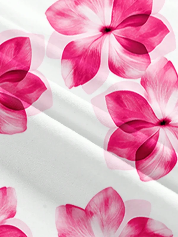 Women's Spring/Summer Casual Vacation Party Beach Off-Shoulder Backless Floral Print A-line Dress