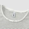 S93e8165efe344da5a6e1cfb886e8dcdcK.webp Semir Womens Tshirt 2026 Short Lace Crew Neck Slim Striped Elegant Gentle Casual Soft