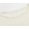 S9e2117bc4a6d43f29bfa259ffb366b89d.webp O Neck Long Sleeve Knit Shirt Women Ribbed Sexy Hollow Out Cropped Tops Summer Black Casual Skinny Slim Basic Woman T Shirts