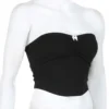 Sa13eaa6ed5cc44fdacb2379fd88d34b2e.webp Contrast Bow Stitched Tube Top Summer Harajuku 90s Strapless Women's Cropped Tops Vintage y2k Casual Basic Tees Cute Vest
