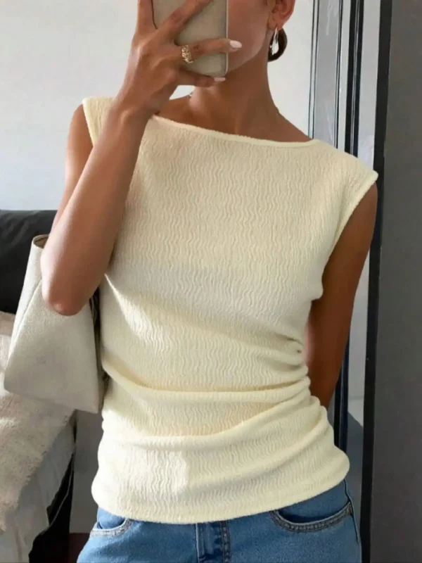 Sae7c720622374cbdace62389e103cd11E.webp Fashionable new off-shoulder slim fit women's top