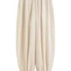 Sb36c89adeafe49d0ae09e5829726771dv.webp FSLE 2026 Summer Women's High Waist Pleated Straight Leg Pants with Elasticized Hem for Office Commute and Casual Daily Wear