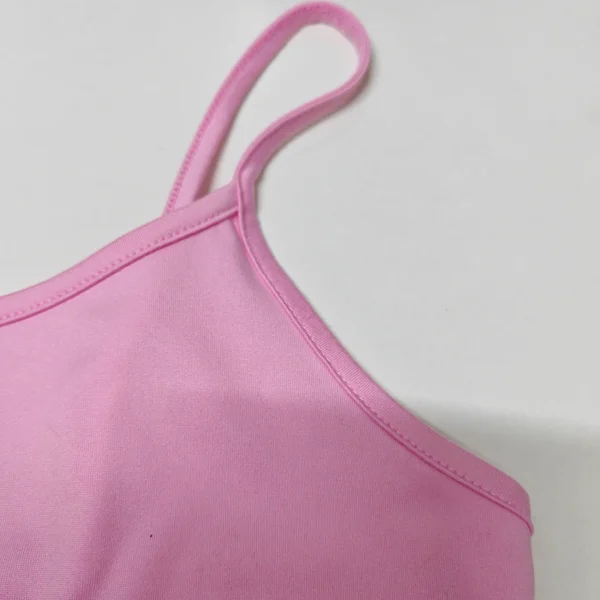 Sd1f48e8824304d31ae181bc39a7e32daj.webp Summer New Style Elegant And Simple Easy-Matching Pink Camisole Women's Fashion Sexy Backless Top