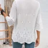 Se6d6c33c65a04c3c98f5d3b8dda3012f7.webp Temperament Loose Woman Shirt Fashion Casual Blouse Elegant long Sleeve Woman Shirt Holiday Weekend Top