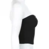 Se6f30dc8286c498a8b6b0d8a71a45bfbT.webp Contrast Bow Stitched Tube Top Summer Harajuku 90s Strapless Women's Cropped Tops Vintage y2k Casual Basic Tees Cute Vest