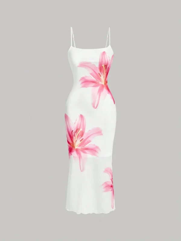 Sef2485be0bae412ca3909c96171569b3o.webp Elegant floral print sundress, resort-style dress