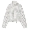 Sfbd5086cf4d640e3943e4150a4eba8398.webp HXAO Polka Dot Bomber Jacket Women's Jackets Demi-Season Oversized Long Sleeve Top Outerwear Aviator Plus Size Zip Up Crop Coats