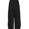 Sfde652018a2c4778af74525bc8497722H.webp Plus Size Women's Cotton-Linen Harem Trousers Retro Loose-Fit Casual Trousers Elasticated Waistband Workwear Wide-Leg Trousers